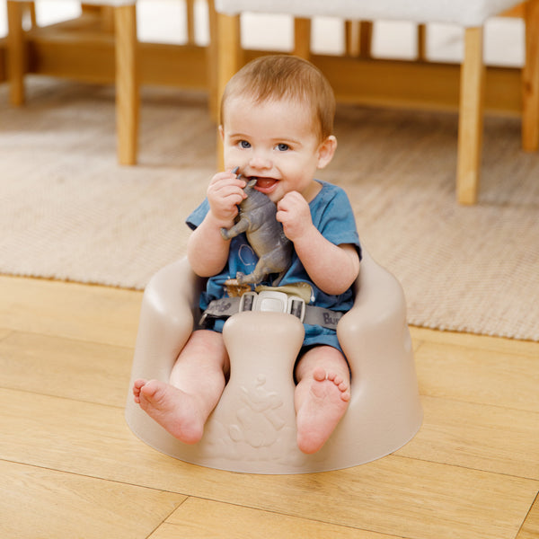 ＜New＞ベビーソファ｜ヘザーピンク｜専用腰ベルト付き