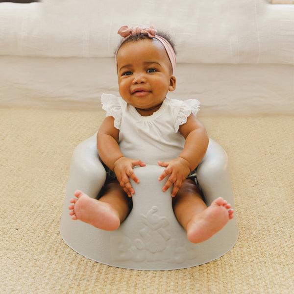 ＜New＞ベビーソファ｜ヘザーピンク｜専用腰ベルト付き