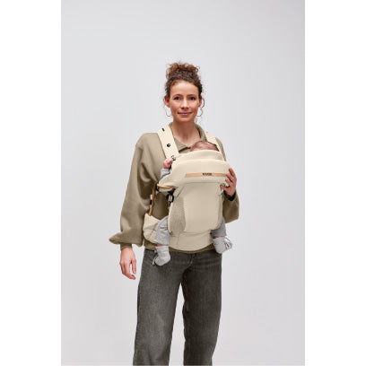 NIMBELベビーキャリア｜オーツホワイト×タン