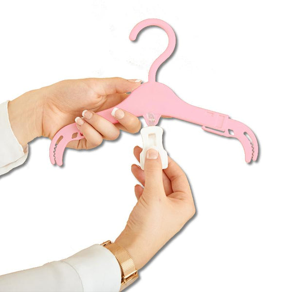 伸縮ハンガークリップ