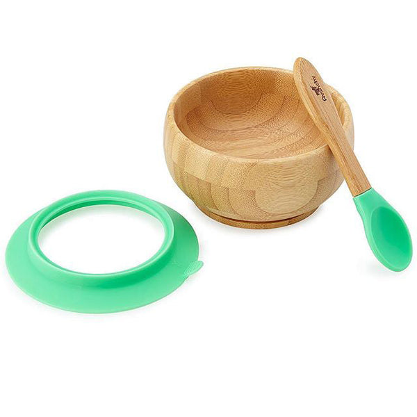 アヴァンシー 竹のプレート+ボウル ギフトセット｜グリーン
